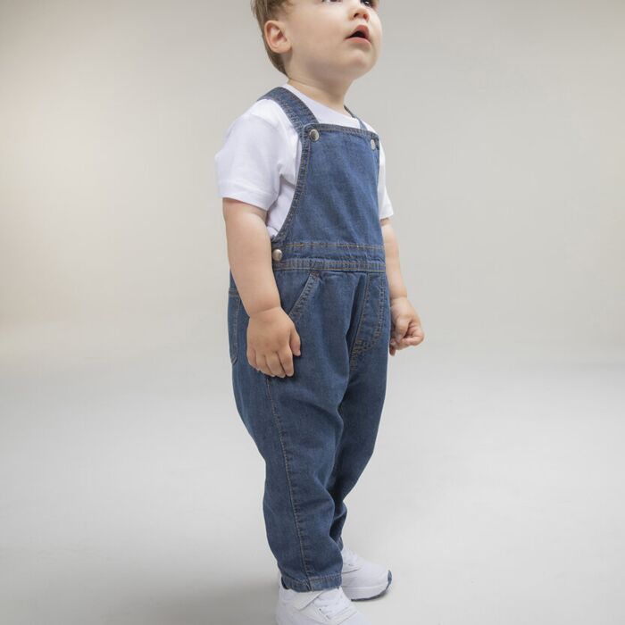 Denim dungarees Thumbnail