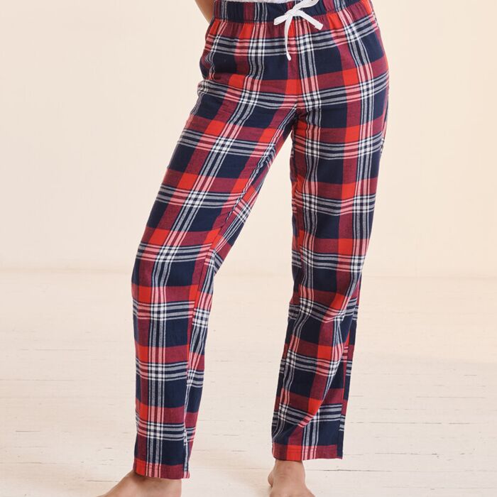 Women's tartan lounge pants Thumbnail