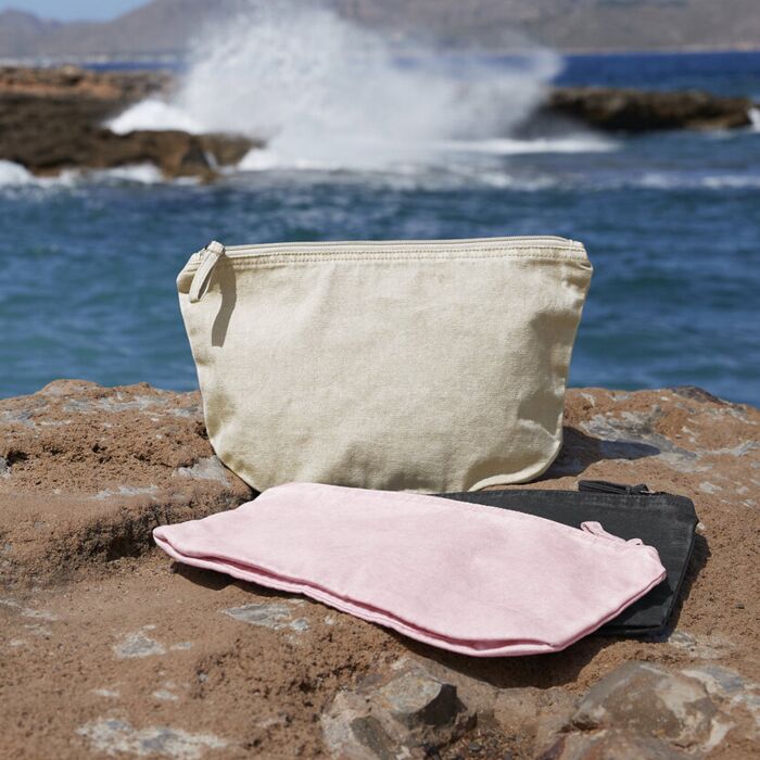 Garment-dyed accessory bag Thumbnail