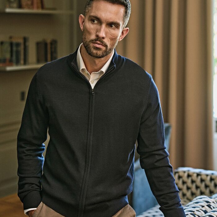 Full-zip knit (6012) Thumbnail