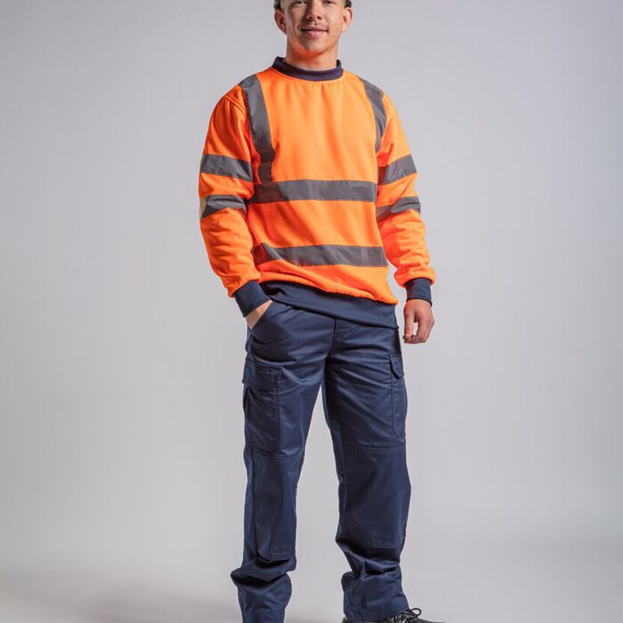 High visibility sweatshirt Thumbnail